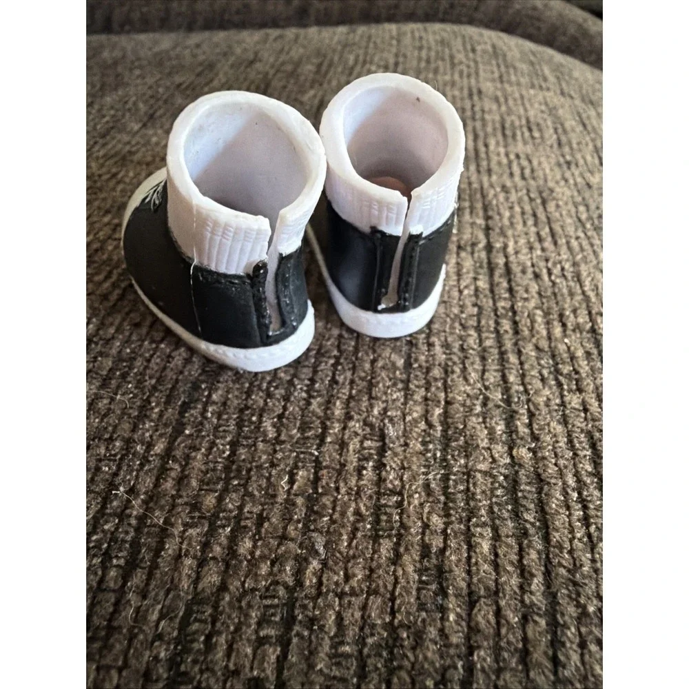 Lalaloopsy Oh No Scary Monster Boy Replacement Shoes Black High Top Accessories